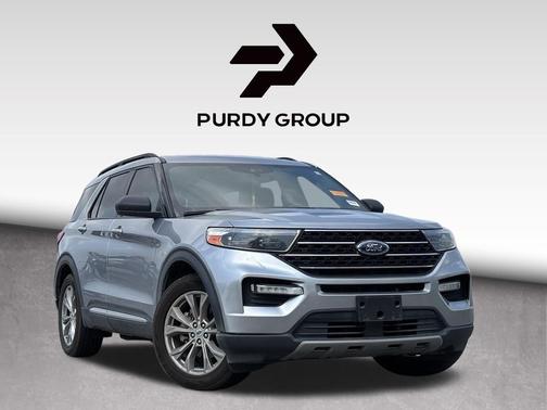 Iconic Silver Metallic 2020 Ford Explorer XLT