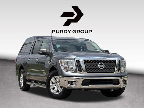 Gun Metallic 2017 Nissan Titan SV