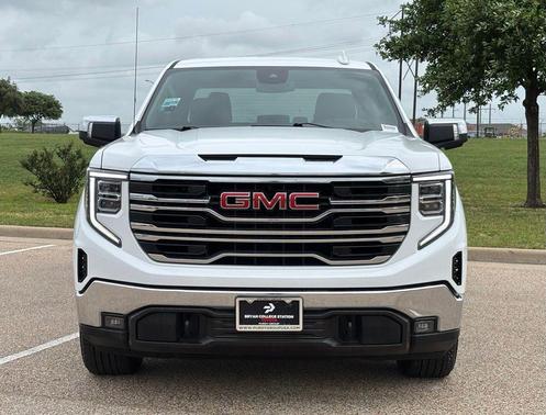 Summit White 2025 GMC Sierra 1500 SLT
