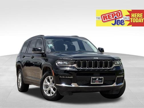 Diamond Black Crystal Pearlcoat 2023 Jeep Grand Cherokee L Limited