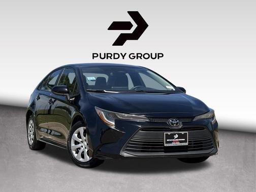 Midnight Black Metallic 2024 Toyota Corolla LE