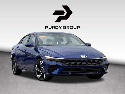 Intense Blue 2025 Hyundai ELANTRA SEL