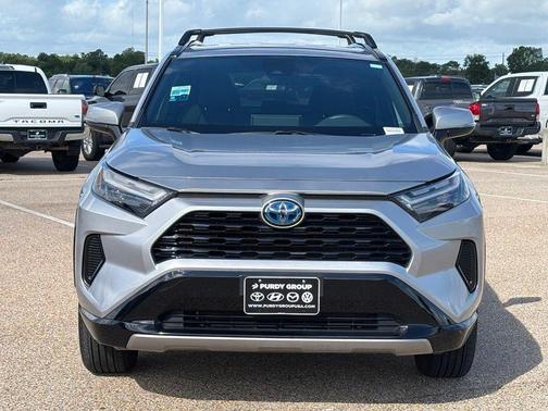 Silver Sky Metallic 2024 Toyota RAV4 Hybrid SE