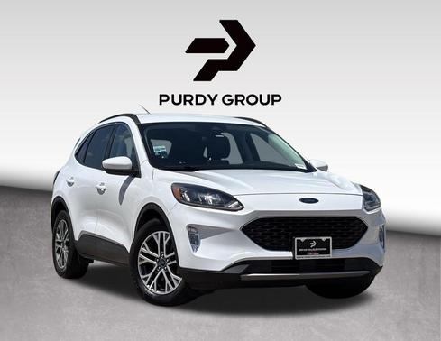 Oxford White 2021 Ford Escape SEL