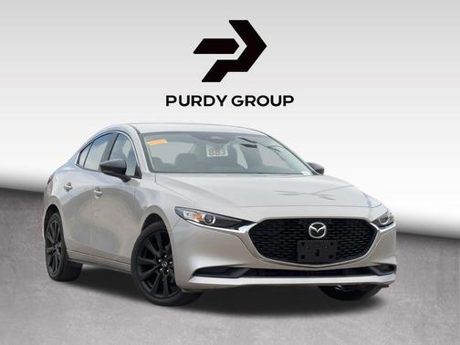 Platinum Quartz Metallic 2025 Mazda Mazda3 2.5 S Select Sport