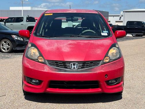 Red 2012 Honda Fit Sport