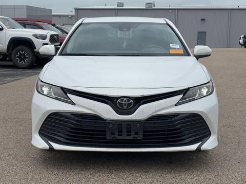 Super White 2020 Toyota Camry LE