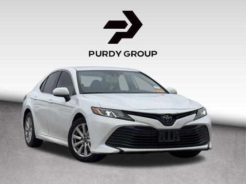 Super White 2020 Toyota Camry LE