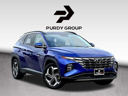 Intense Blue 2022 Hyundai TUCSON Limited