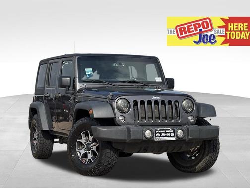Granite Crystal Metallic Clearcoat 2017 Jeep Wrangler Unlimited Sport
