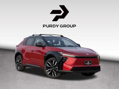 Supersonic Red w/Midnight Black Metallic Roof 2026 Toyota bZ Limited