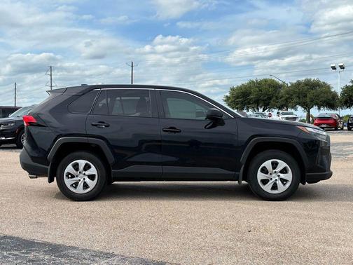 Midnight Black Metallic 2025 Toyota RAV4 LE