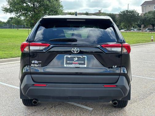 Midnight Black Metallic 2025 Toyota RAV4 LE