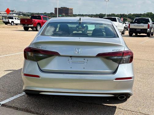 Solar Silver Metallic 2025 Honda Civic Sport