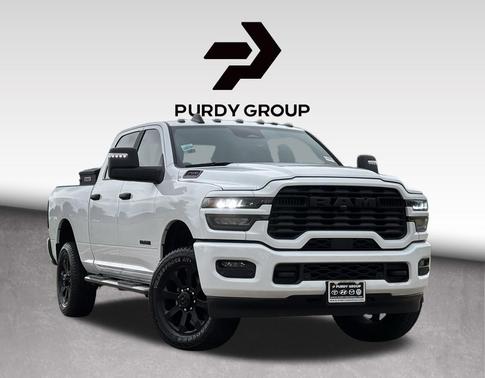Bright White Clearcoat 2026 RAM 2500 Lone Star Crew Cab 4x4 6'4' Box