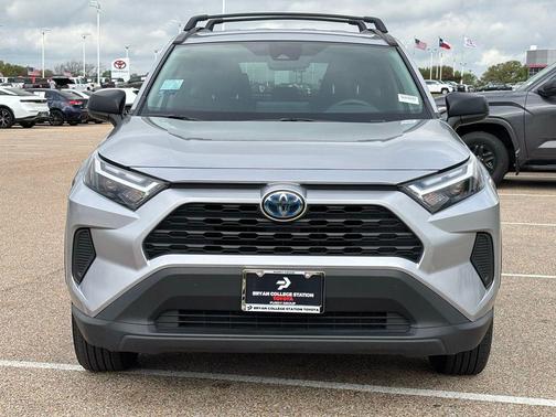 Silver Sky Metallic 2024 Toyota RAV4 Hybrid LE