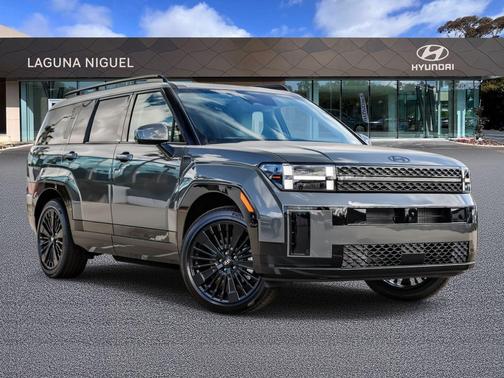 Hampton Gray 2026 Hyundai SANTA FE HEV Calligraphy