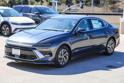 Portofino Gray 2026 Hyundai SONATA Hybrid Base