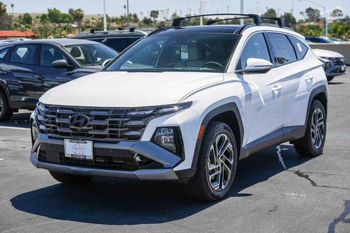 Creamy White Pearl 2026 Hyundai TUCSON Hybrid Limited