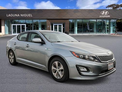 Aluminum Silver Metallic 2014 Kia Optima Hybrid LX