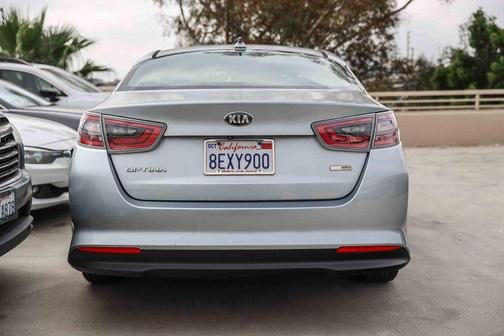 Aluminum Silver Metallic 2014 Kia Optima Hybrid LX