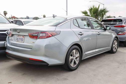 Aluminum Silver Metallic 2014 Kia Optima Hybrid LX