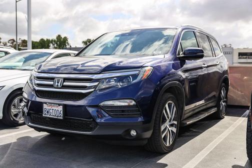 Steel Sapphire Metallic 2018 Honda Pilot Touring