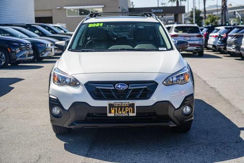 Crystal White Pearl 2021 Subaru Crosstrek Sport
