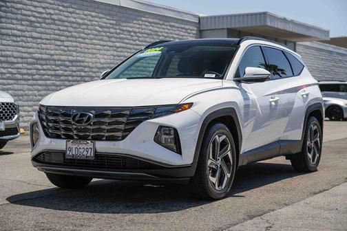 White Pearl 2024 Hyundai TUCSON Limited
