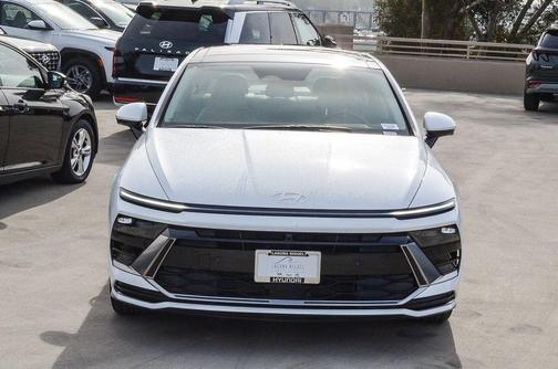 Serenity White 2026 Hyundai SONATA Hybrid Limited