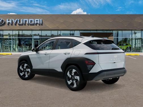 Atlas White 2027 Hyundai KONA Limited