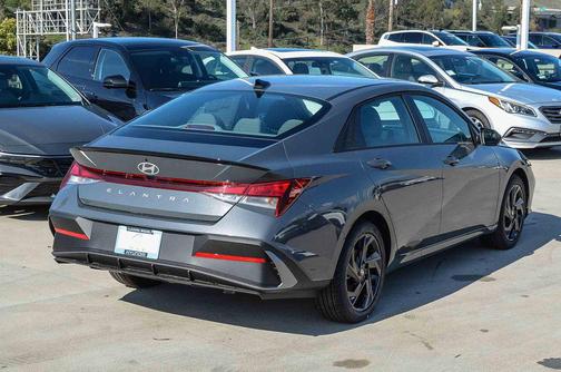 Ecotronic Gray 2026 Hyundai ELANTRA Sport