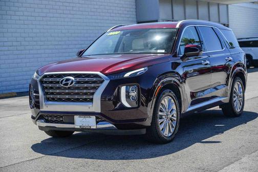Sierra Burgundy 2020 Hyundai PALISADE Limited