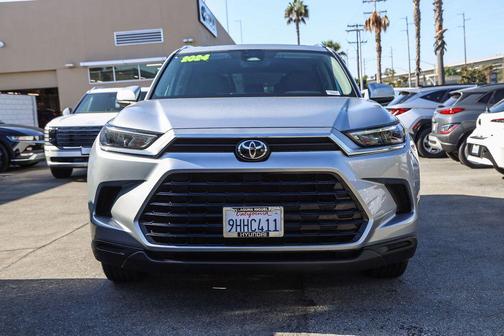 Celestial Silver Metallic 2024 Toyota Grand Highlander XLE