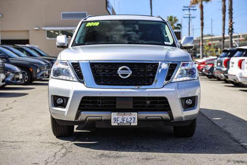 Brilliant Silver Metallic 2019 Nissan Armada SV