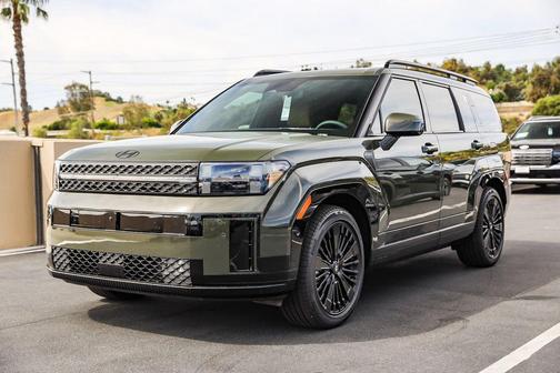 Rockwood Green 2026 Hyundai SANTA FE HEV Calligraphy