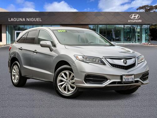 Lunar Silver Metallic 2017 Acura RDX AcuraWatch Plus Package