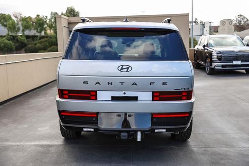 Shimmering Silver 2026 Hyundai SANTA FE HEV Calligraphy