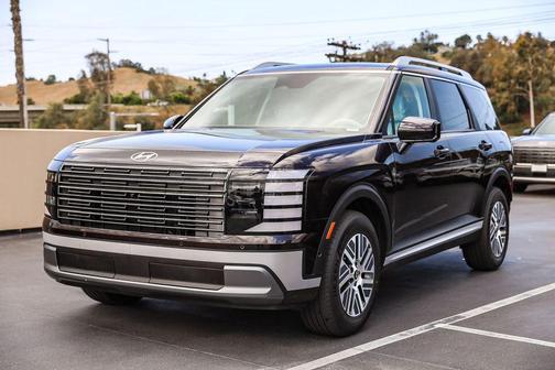 Galaxy Maroon Pearl 2026 Hyundai Palisade Hybrid Blue SEL Premium 8P