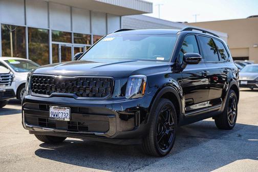 Ebony Black 2025 Kia Telluride EX X-Line