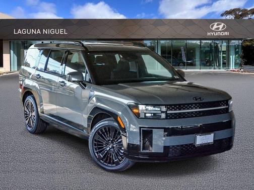 Hampton Gray 2026 Hyundai SANTA FE HEV Calligraphy