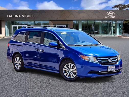 Obsidian Blue Pearl 2015 Honda Odyssey EX-L