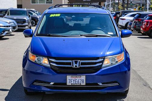 Obsidian Blue Pearl 2015 Honda Odyssey EX-L