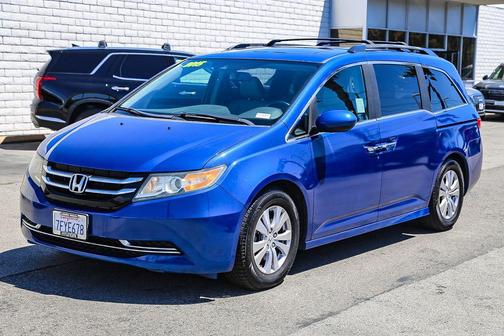 Obsidian Blue Pearl 2015 Honda Odyssey EX-L