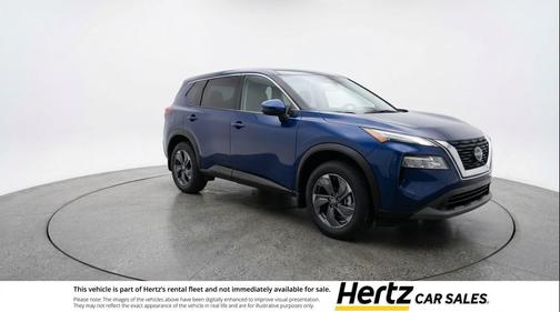 Deep Ocean Blue Pearl 2025 Nissan Rogue SV
