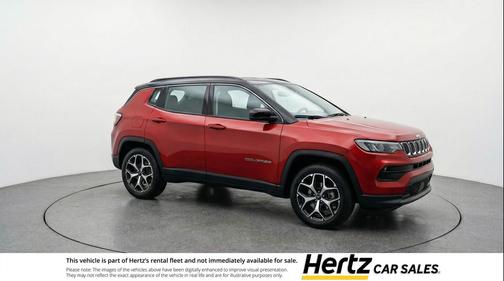Red Hot Pearlcoat 2025 Jeep Compass Limited