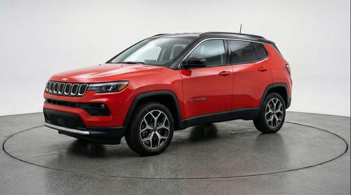 Red Hot Pearlcoat 2025 Jeep Compass Limited