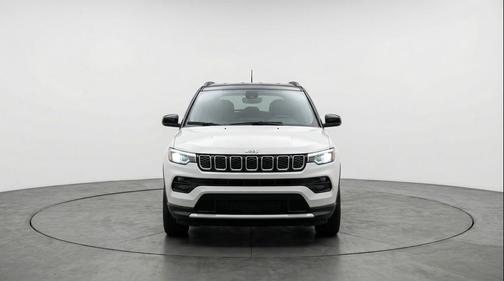 Bright White Clearcoat 2025 Jeep Compass Limited