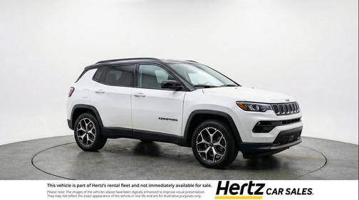 Bright White Clearcoat 2025 Jeep Compass Limited