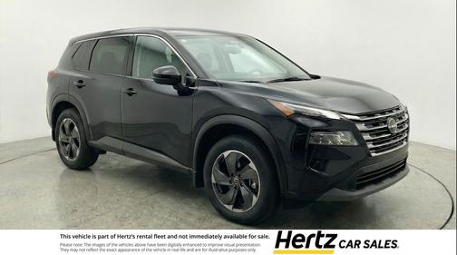 Super Black 2025 Nissan Rogue SV